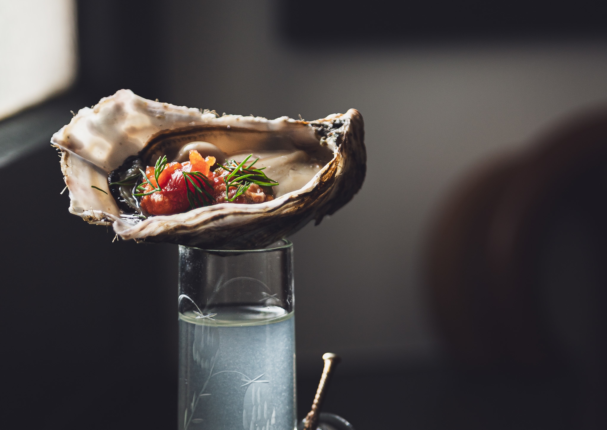 Catsup oysters martini 1